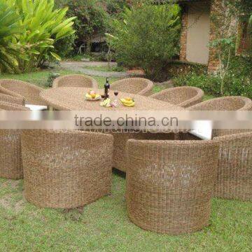 PE Rattan Dining Table Set/ Outdoor furniture wicker dining set