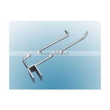 Security Zinc Plated Metal Supermarket Display Hook photo-2