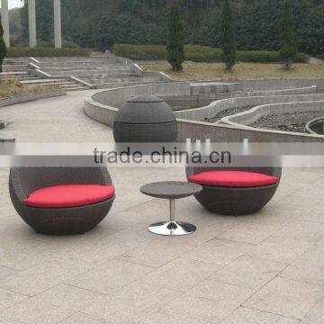 rattan outdoor coffee set 2012 new design