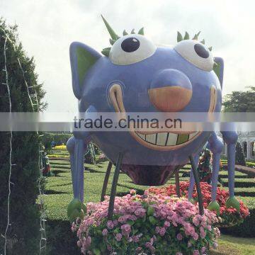 FRP garden big cartoon sculpture