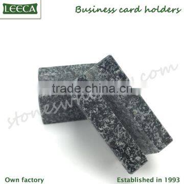 Deck Accessories Elegant Display on Desk Promotional Gifts - Stone Business Card Holder photo-2