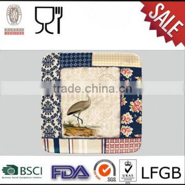 Melamine Square Side Plate ,Melamine Platter,Melamine Dinner Plates