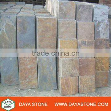 Slate paving tiles