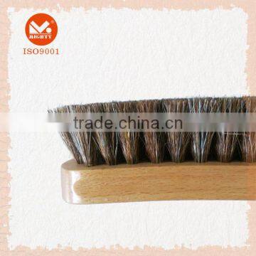 Good Quality Horse Hair Shoe Polish Brush With Beech Wood Block photo-5
