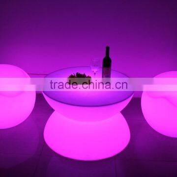 Illuminated Spa Triangle Shaped Led Tables for Indoor or Outdoor Using photo-4