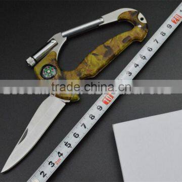 Wholesale Camouflage Color Portable Multifunction Climbing Carabiner photo-6