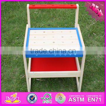 2016 новый дизайн деревянного набор инструментов для младенцев. Оптовая продажа деревянных наборов инструментов для детей. Образовательный деревянный набор инструментов для детей W03D069 photo-3