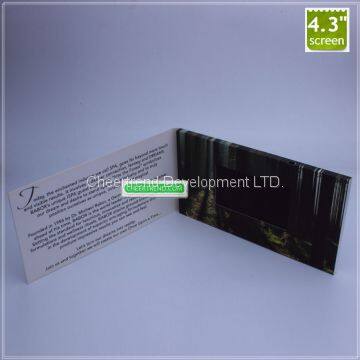 Business Gift LCD Video Brochure , 4.3″ - 5″ Video Business Card photo-5