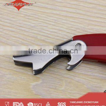 Red Corkscrews Wine Bottle Openers With Plastic Handle photo-4