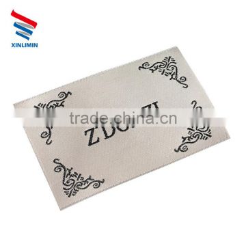 wholesales high quality custom clothing damask woven label