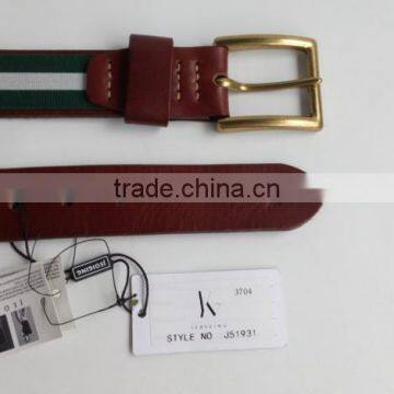 J51931 Trend Casual Belt Fashion Man's Dress Belt Casual Style Belt Genuine Leather Belt photo-4