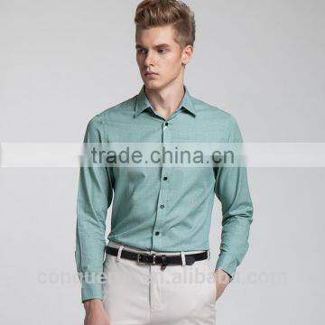 New Design Made to Measure Business Cotton Slim Men Shirt BS925 photo-3