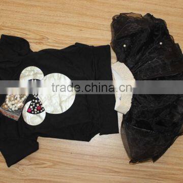 GZY Hot Sale Cute Baby Cotton Clothes With Ruffles Sets Lovely Infants' Clothing Cheap Baby Fashion Summer Sets photo-3