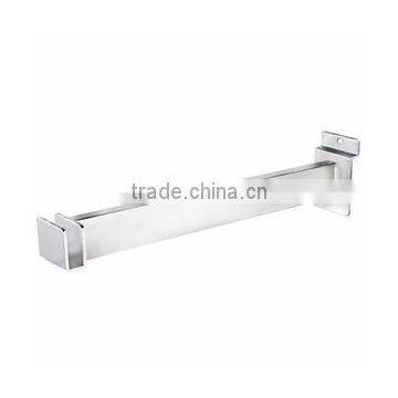 Chrome Plated Slatwall 12in. Brackets for Rectangular Tubing photo-2