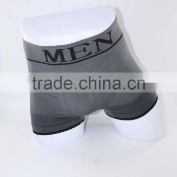 Gray Men Nylon Seamless Underwear photo-2