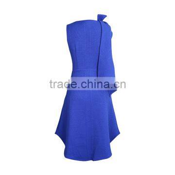 Ladies Dress Women Casual Dresses With Removable Butterfly Tie Pictures Fashion Dress photo-6
