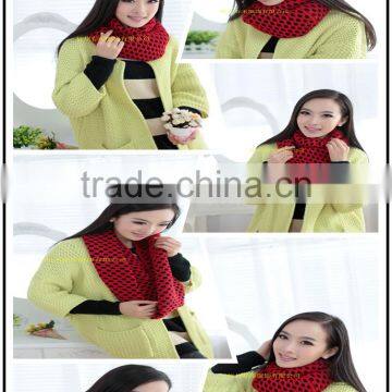 New Winter Girls Lady Fashion Winter Neck Scarf Knitting Factory in Hangzhou photo-2