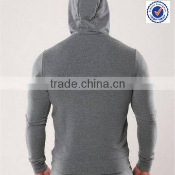 OEM Wholesale Grey Cheap Plain Hoodies photo-3