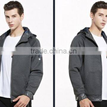 2017 New China Professional Wholesale Good Quality Custom Pullover Zipper Pocket Hoodies photo-2