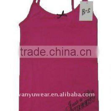 fashion seamless yong ladies camisole tops