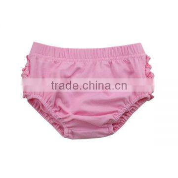 2017 Hot Sale Lovely Baby Girl Underwear Wholesale Ruffle Diaper Covers Girl Ruffle Shorts photo-6
