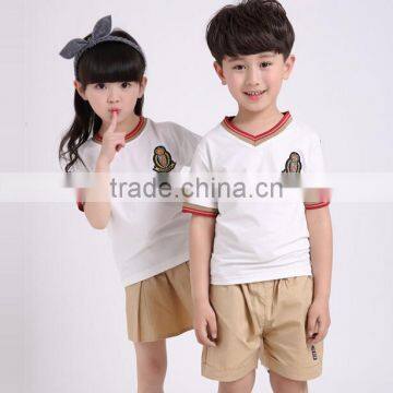 Custom OEM Design New Style Kids Khaki Shorts School Uniforms in Public Schools photo-3