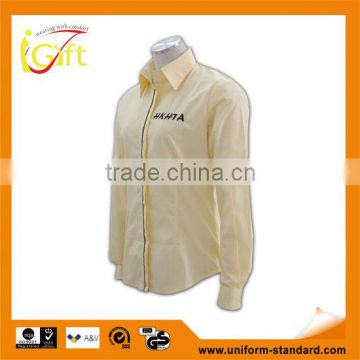 Hot Sales factory price dri-fit fashionable embroidery trim collar shirt