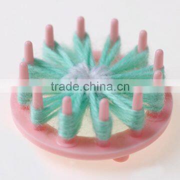 Hand Knitting Tools Flower Fork Knitted Device Knitting Loom Knit Daisy Flower Pattern Maker Weave Set Home DIY Craft Tool photo-4