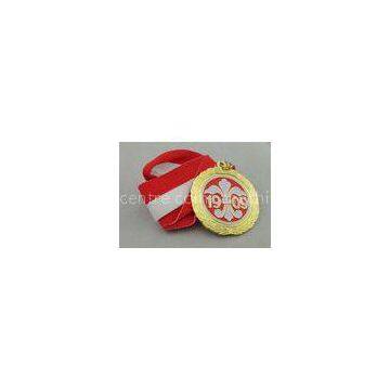 Iron / Brass / Copper Soft Ribbon Medals with Die Struck, Stamped, Die Cast