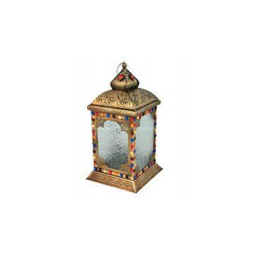 Antique brass dorchester lantern