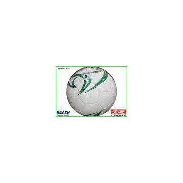 Synthetic Leather White Official Size Football Soccer Ball for Entertainment