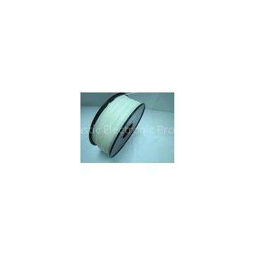 Custom White HIPS 3d Printer Filament 3mm , reusable 3d printing material