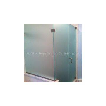 Frosted Tempered Glass Enclosure Shower Door Cubicles