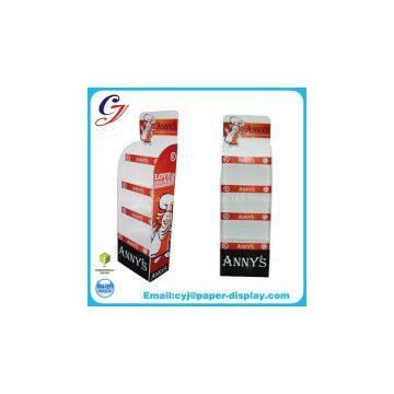 Customized shelf cardboard display for cooker