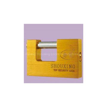 Rectangle Type Brass Padlock