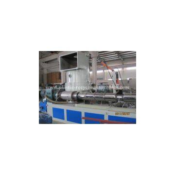 Single Screw Extruder PE / PP Film Cutting Recycle Plastic Granulating Machine