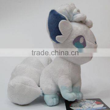 Japan Cartoon Pokemon Vulpix Cute Doll Anime Soft Plush Toys 23cm