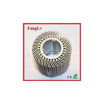 high power sunflower circular aluminum heat sink price
