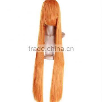 Top Selling Long Blonde Wigs, Long Synthetic Fancy Cosplay Wig DB01520 Dubaa Fashion Synthetic Cosplay Wig,Fiber Wig for Adults