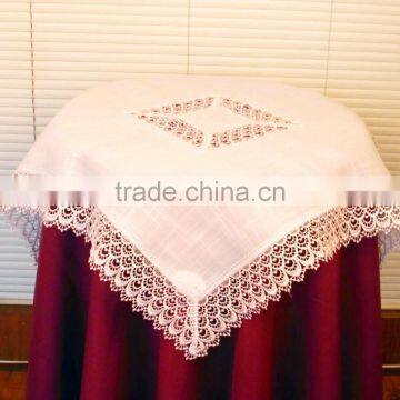 jacquard fabric lace table cloth