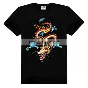 Dragon print graphic tees t-shirt,brand new fashion custom print t-shirt