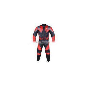 Cowhide Motorbike Leather Suit Latest 2014 Design