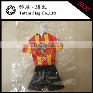 Hot sale mini shirt and short for car hanging decoration