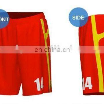 Custom Soccer Athletes Pants Polyester Soccer Shorts for Athletes