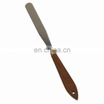 Brown Wooden Handle Palette Knife For Oil Painting