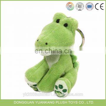 Stuffed Grey Elephant Plush Keychain Toy With Big Ears