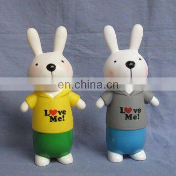 animal shaped cute rabbit coin bank