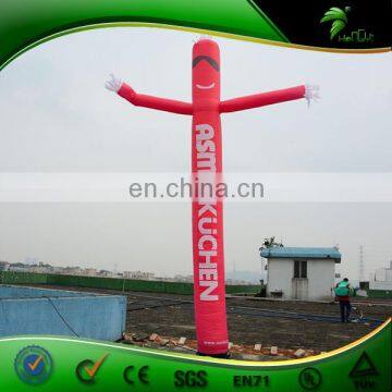 Outdoor Advertising Customized Red Inflatable Sky Dancer / Inflatable Air Tube Man / Inflatable Wave Dancer For Sale