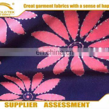 SHAOXING importers 96% polyester 4%spandex Textured double knit jacquard