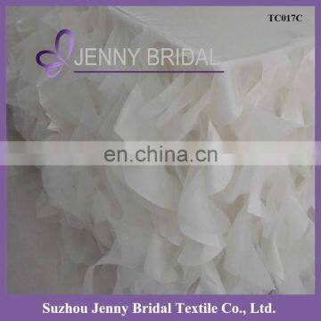 TC091-6 Tutu Table Skirt Table Skirting Designs for Wedding Tulle Table Skirt photo-4